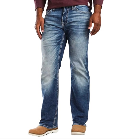 BKE Other - BKE Buckle "JAKE" Men's Boot Leg Denim Jeans with Stretch Size 34R